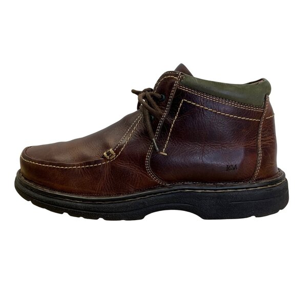 Johnston & Murphy Men’s Mahogany Leather Upper Lace-Up Chukka Boot Size 12 M main image 5